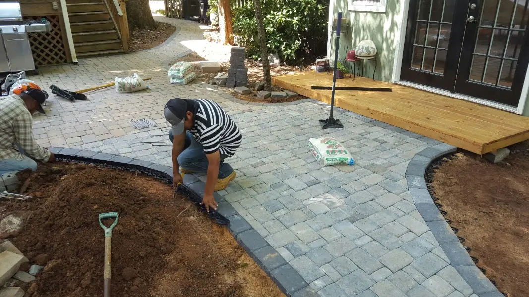 Patio construction
