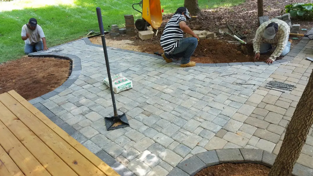 Patio construction